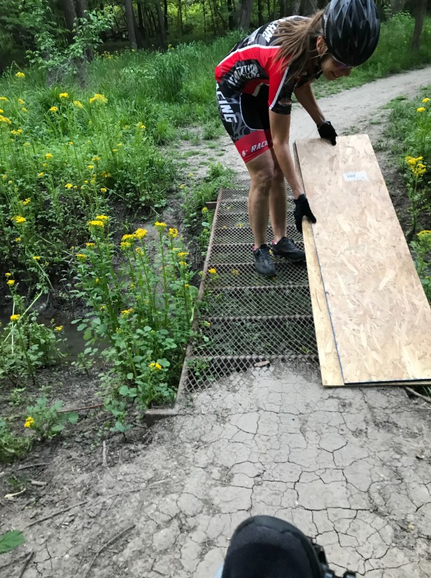 Bangert Boards over bridge