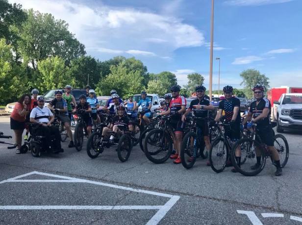 Bridge ride parking lot