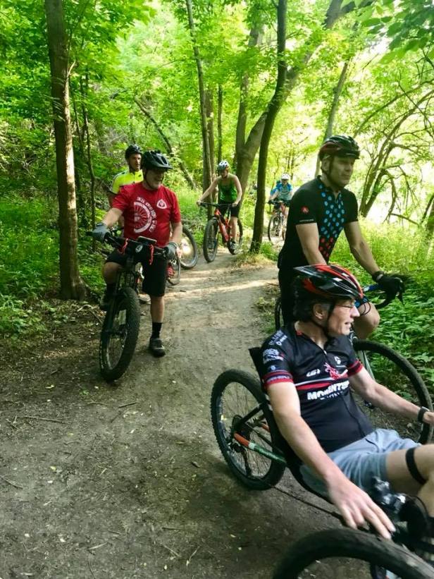 Bridge ride trail stop